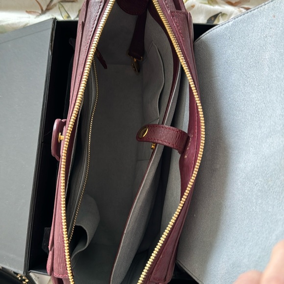 Senreve Maestra Backpack Purse - Midi Burgundy - Picture 4 of 6
